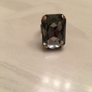 CUSP NM Anthracite Crystal Ring